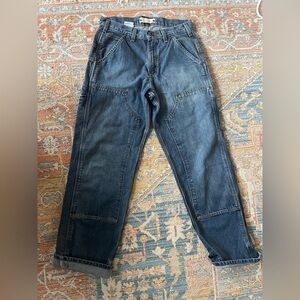 Vintage Carhartt Double Knee Dungaree Fit Jeans 31”